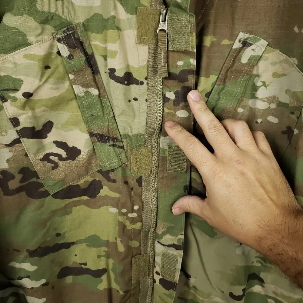 US Army OCP Combat Uniform Top Jacket Small Reg Multicam Military Surplus w/ Hat